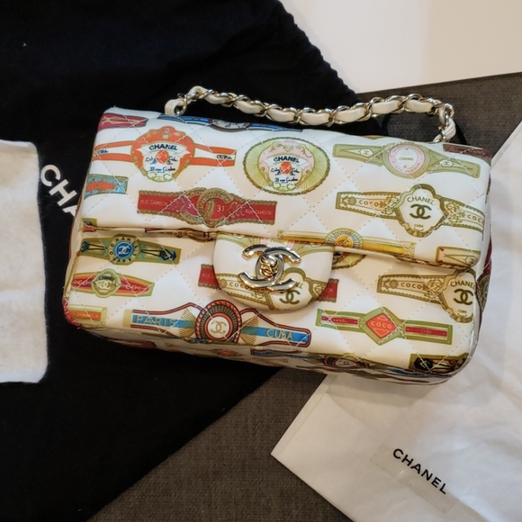 ❗SOLD❗Chanel Satin Classic Flap Mini Rectangle - Picture 1 of 15